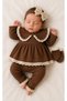 Adel Baby Girl Newborn Baby Set 5-Piece Set - 3