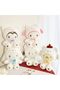 Cartoon Kawaii white bear plush toy, soft plush doll, cute soft toy, children's birthday gift (A) - 5