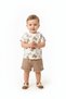 Baby Boy Summer 2-Piece Set Toy Patterned T-Shirt and Corduroy Shorts (3-18 Months) - 7