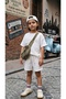 Unisex 100% Cotton Muslin Oversize Baby Kids Set - 2