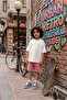 Cotton Oversize Baby Kids T-Shirt (Off-White) - 3