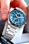 Exclusive Special Boxed Gift Men's Wristwatch Silver Color Steel Band Dke2111C4 - 4