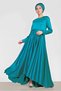 Satin Evening Dress 4226 - 2