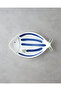 Marinique Porcelain Boat Plate 26.5 cm Blue-Green