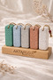 12 Pieces of Heel Stone / Stringed Pumice Stone / Colorful / Natural Foot and Heel Care / Callus Exfoliating Stone - 5