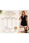 Elegant Oversized Vest with Gold Buckle Belt and Shoulder Pads - 8