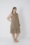 Women's Large Size Cotton Modal Fabric Short Dress 7905 - 3