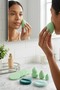 Green Color 10 Pieces Professional Makeup Sponge Set Powder Puff Blender - 7
