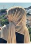 Silvery Chiffon Shawl - 2