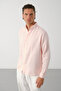 Men's Breathable Muslin Fabric 100% Cotton Washable Pocketless Shirt - 6