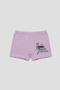Girl's Patterned Premium Cotton Combed Cotton 2-Piece Boxer Shorts Set - 2