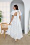 Back Detailed Tie Back Fisto Dress - 4