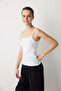Basic White Cami Top - 2