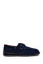 Men's Navy Blue Lace-Up Suede Leather Casual Shoes 26Sfd765610
