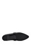 Women's Black Stone Leather Ballerinas 26Pfd201918 - 5