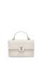 Women's Cream Printed Long Strap Crossbody Bag 26Sbd281918 - 6
