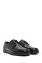 Men's Black Lace-Up Genuine Leather Shoes, Casual Shoes, Daily Shoes 25Sfd6030Ft - 3