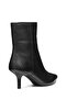 Women's Black D Kleopy B - Nappa Sheep Lea Zippered Thin Heeled Leather Boots D56Ybb000Tuc9999 - 8