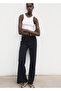 Wide Leg Elastic Waist Pants - 7