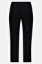 Women Regular Fit Solid Streetlight Leg Pants, Black - 4