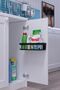 1 Piece Oslo Bathroom Organizer Shampoo Dispenser Detergent Dispenser 1-Piece Adhesive Under-Sink Organizer - 6