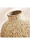 Levo Ceramic Vase 25x25x37.2cm - Brown - 2