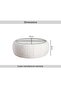 Obsidian Ottoman - White - 5