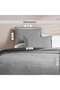 Whitney Waffle 3-piece Queen Duvet Cover Set 200x200cm - Grey - 8