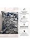 Mix Grey Volcanic Pattern Toss Pillow 40x40cm Zipper Closure Double Pattern 240 Gsm High Qulity Mack - 5