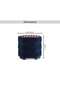 Soli Ottoman - Navy Blue - 5
