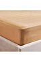Everyday Queen Fitted Sheet 160x200+33cm - Mustard