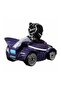Racerverse Single Model Car - Racing Car with Figure - Marvel Black Panther Black Panther - 7 cm - 2