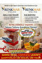 Yellow Red Fan Set Smart Bird Feeder and Practical Bird Bath Set - Hygienic and Durable Design