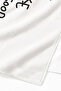 Written Motto Beach Towel - Minimalist Black and White Typographic Pool Sea Bath Seaside Cover - 5