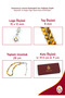 Gs Spider Eye Natural Stone Rosary (Yellow) - 2
