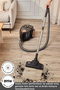 Vantuz High Force F2 2 Lt Hazneli Matte Black Copper Süpürge 899 W - 3