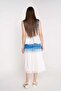 Printed Ruffled Midi Skirt - 3
