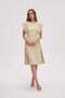 Sleeveless plain midi dress
