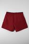 Men's Flat Pocket Mesh Burgundy Swim Shorts - 3