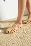 Women's Children's Sea Shoes Beach Pool Rafting Gel Look Striped Non-Slip Sole Sandals 309 - 3