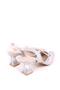 Papuç Sepeti 028 Women's Stone Detailed Open Back 6 cm Heeled Shoes - 4