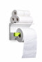 Wall Mounted Toilet Paper Holder with Shelf |   Modern Bathroom Fixture with Phone & Spare Roll Storage - 5