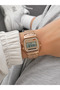Teen Girls Women Wristwatch Gold Color Case Digital Alarm, Stopwatch, Calendar Casual and Stylish Combination Gift Boxed - 3