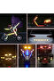 Fluorescent yellow 10pcs/set Car Bumper Reflective Safety Strip Stickers Car Reflective Sticker Refl - 2