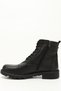 Men's Black Zippered Genuine Leather Classic Boots - 4