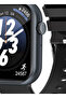 Foom Lite 1.83 Inch TFT Touchscreen Smartwatch with Bluetooth Calling IP68 Waterproof 24mm Adjustable Strap Black - 7
