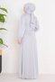Rochie de seara gri - 11365 - 7