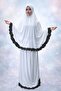 Double Piece Women's Embroidered Prayer Dress Sandy 800 Grams - 3