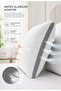 2-Piece Air-Conditioned Silicone Pillow 50X70 cm Quilted Pillow That Prevents Sweating and Odors - 2