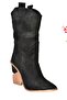 Black Women's Boots J372526002 - 4